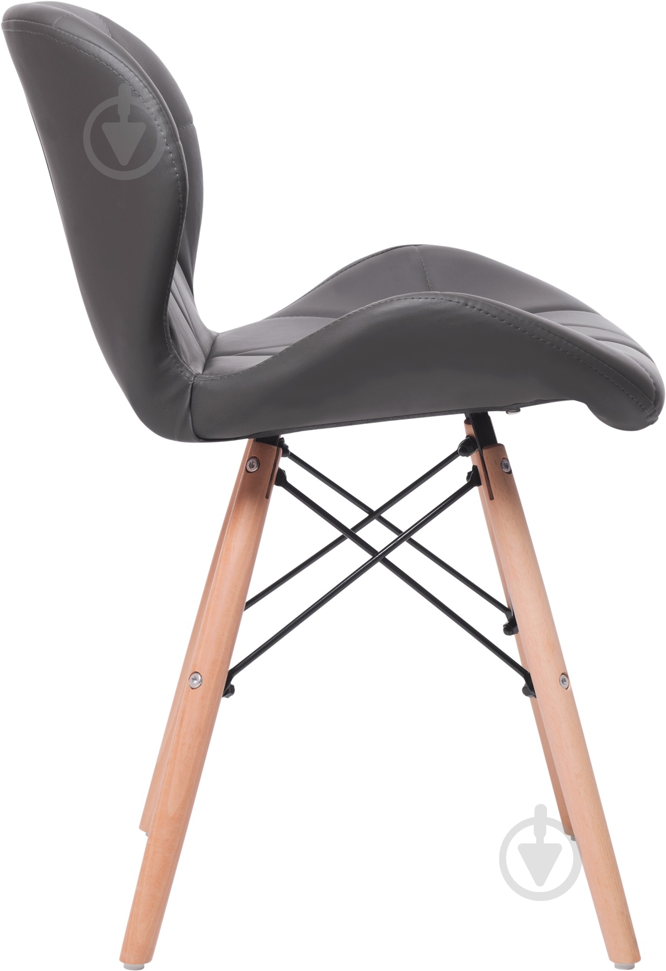 Стул обеденный GT Racer X-D28 Plus серый / бук - фото 5 Стул обеденный GT Racer X-D28 Plus серый / бук - фото 5
