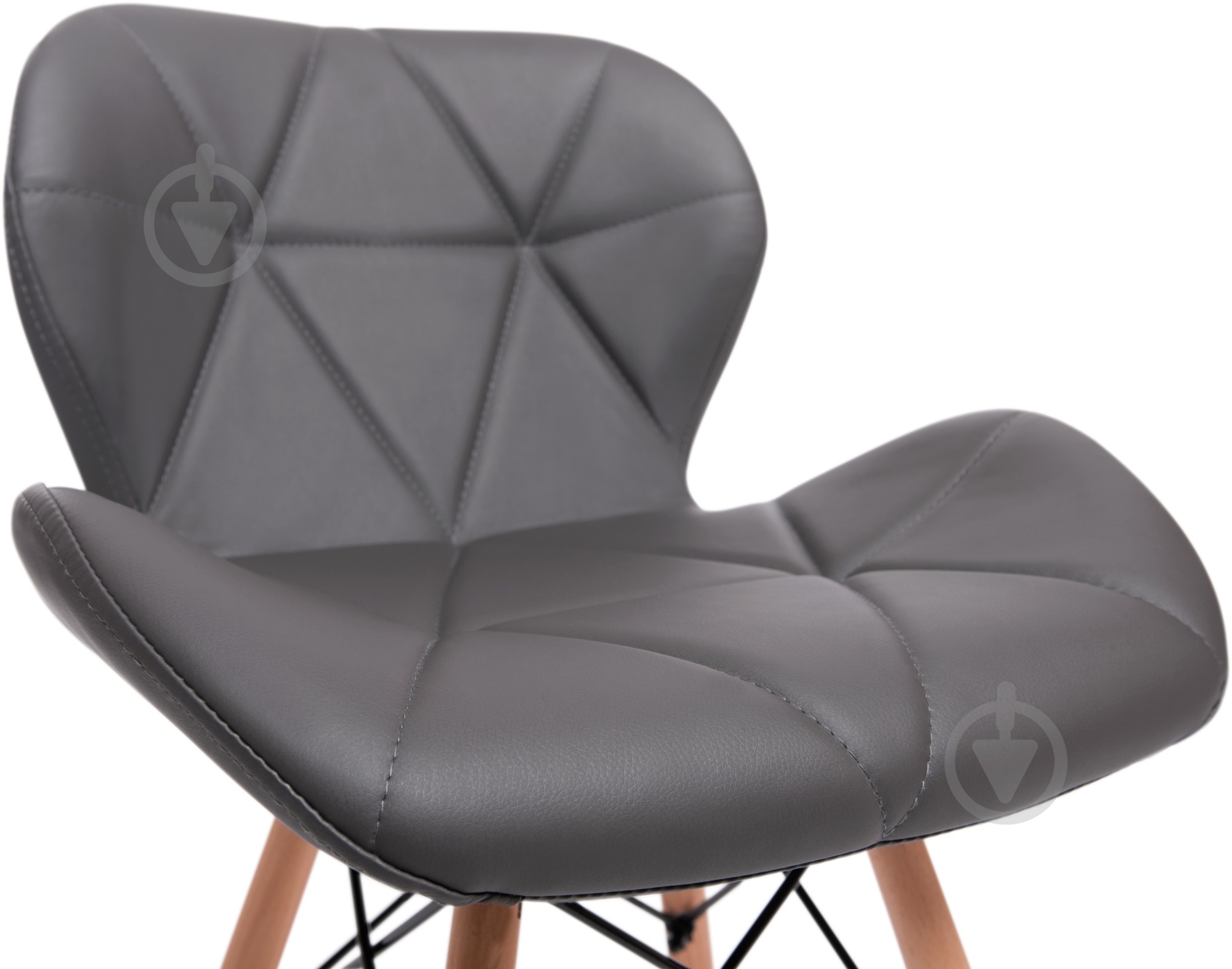 Стул обеденный GT Racer X-D28 Plus серый / бук - фото 8 Стул обеденный GT Racer X-D28 Plus серый / бук - фото 8