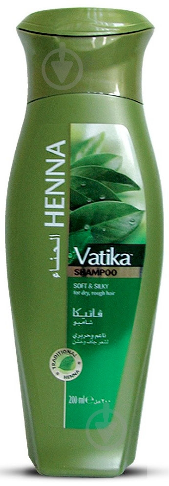 Шампунь Dabur для сухих и поврежденных волос с хной 200 мл - фото 1