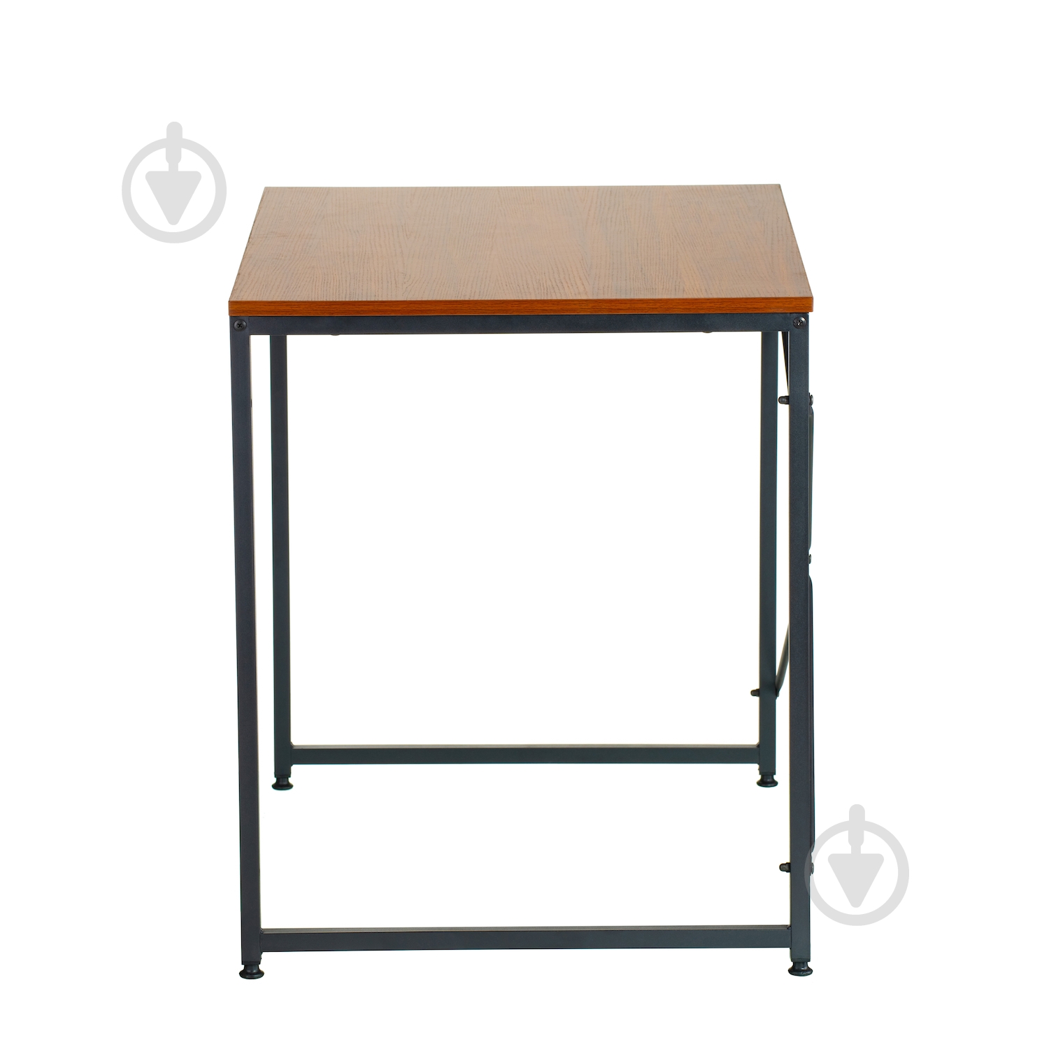 Стіл письмовий Special4You Boust Dark Brown E6217 720х800х600 мм чорний/темно-коричневий - фото 3