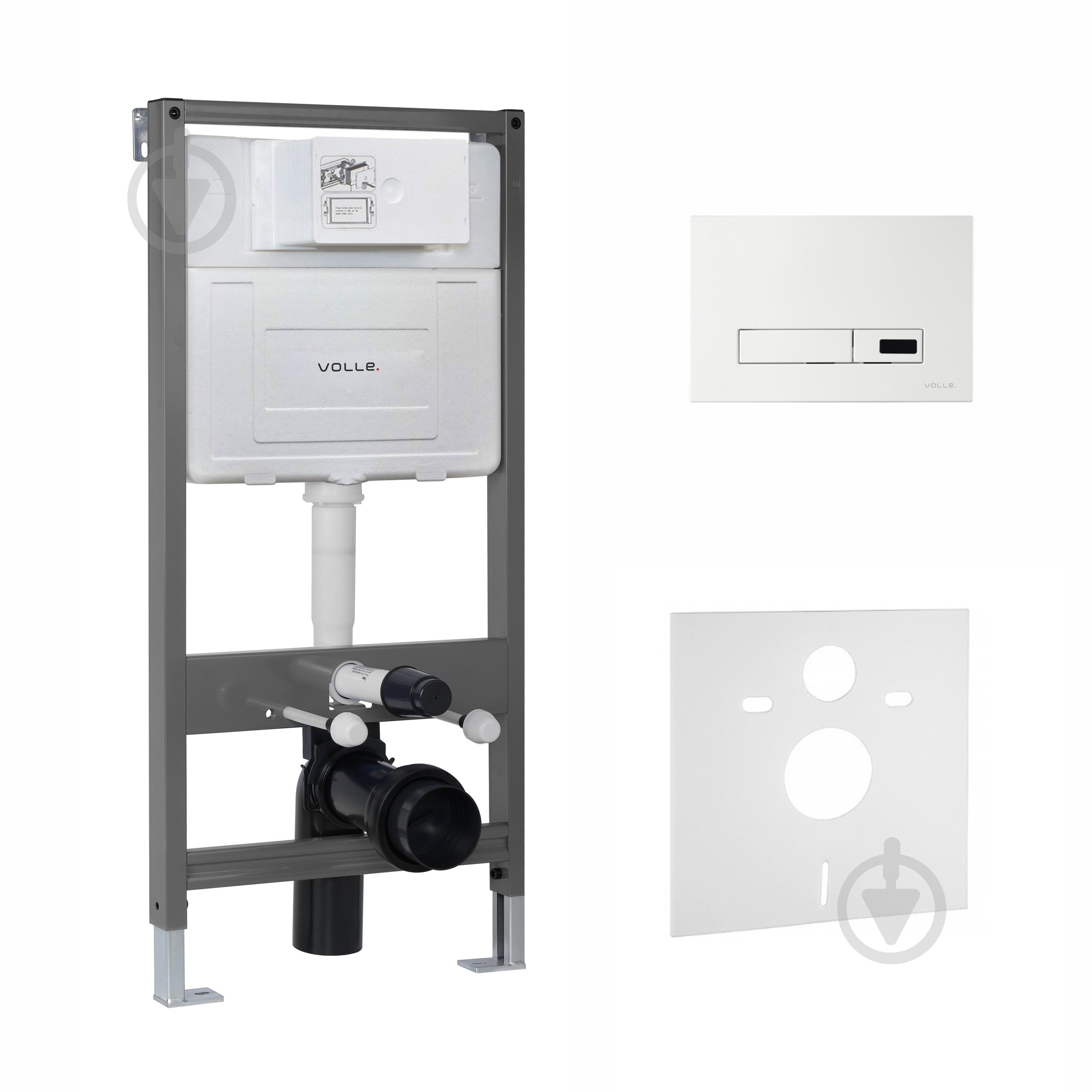 Комплект інсталяції VOLLE SENSE 4в1, сенсорна клавіша SENSE blanco - фото 1