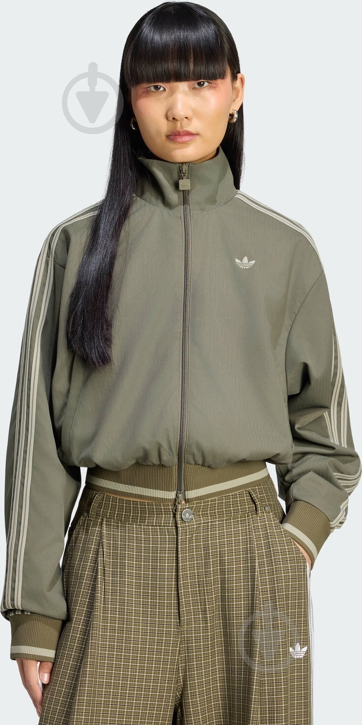 Джемпер Adidas FB TT KR7075 р.XL хаки - фото 1