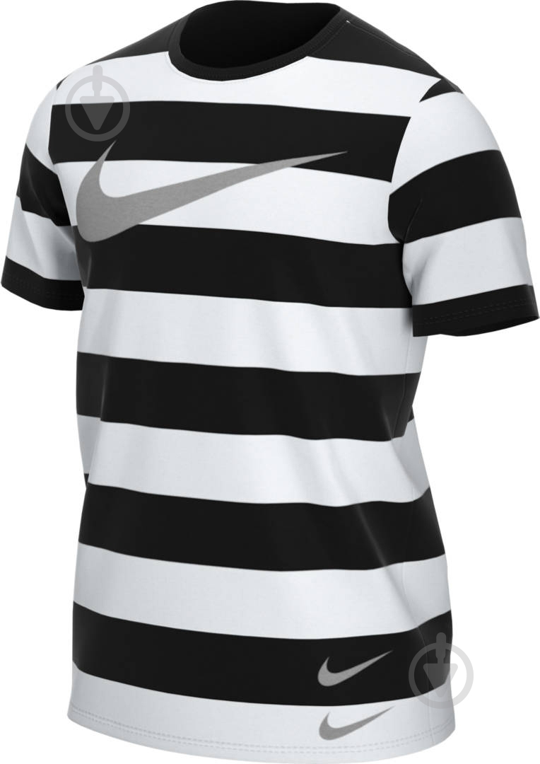 Футболка Nike M NSW SWOOSH STRIPE TEE CQ5196-100 р.XL белый - фото 1 Футболка Nike M NSW SWOOSH STRIPE TEE CQ5196-100 р.XL белый - фото 1