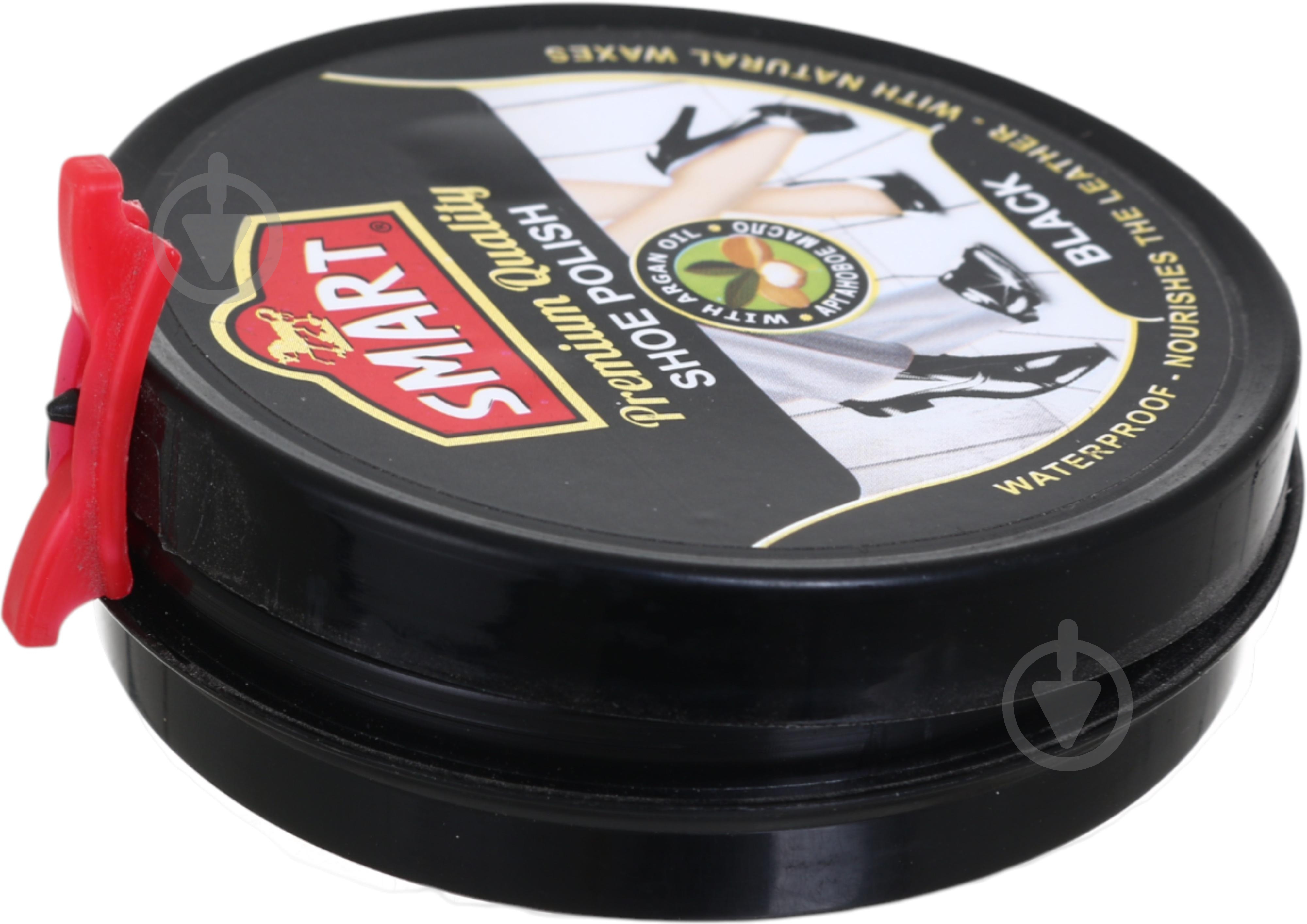 Крем-краска Smart Shoe Polish Black 50 мл черный - фото 2 Крем-краска Smart Shoe Polish Black 50 мл черный - фото 2