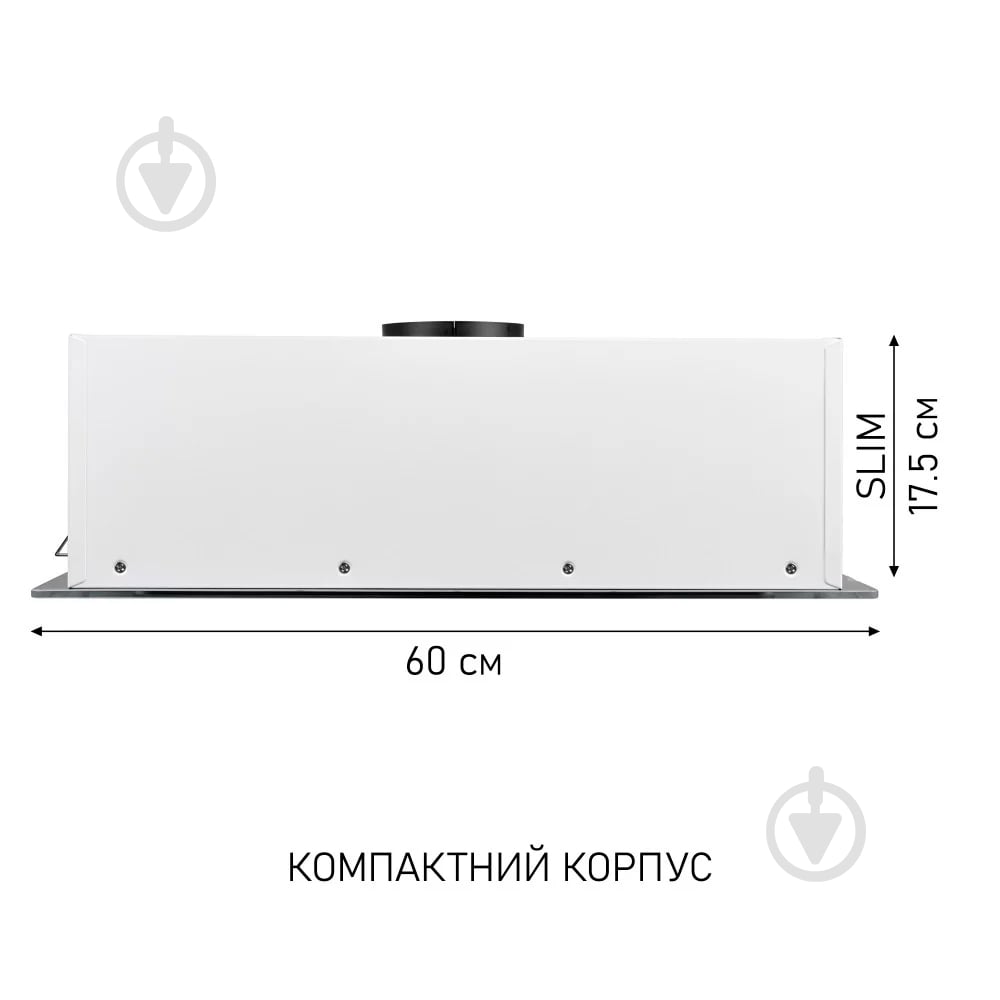 Вытяжка Minola Hbi 6473 Wh Glass 800 Led Line - фото 13