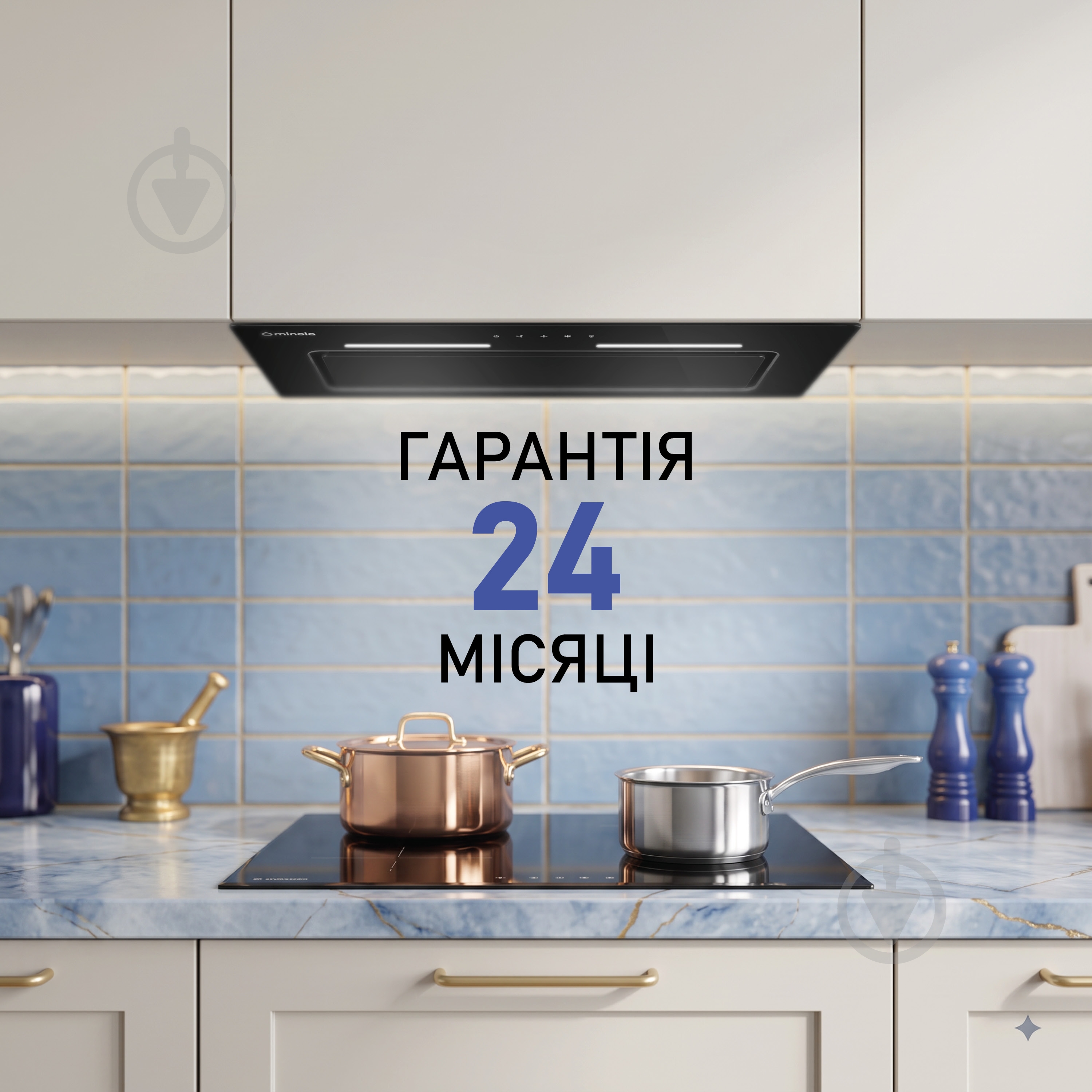 Витяжка Minola Hbi 6473 Bl Glass 800 Led Line — фото 8