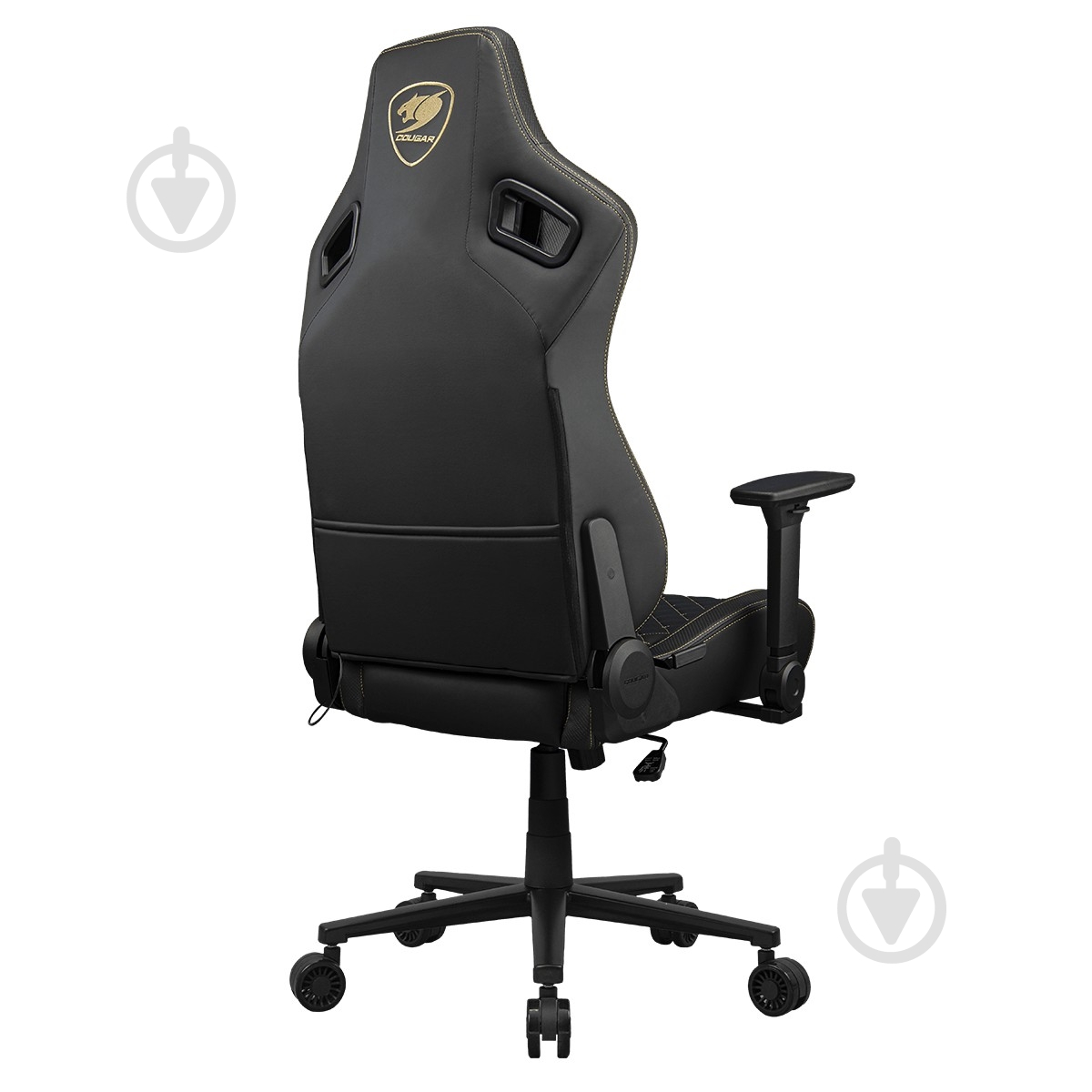 Крісло ігрове Cougar DEFENSOR GOLD чорний/золотий - фото 8