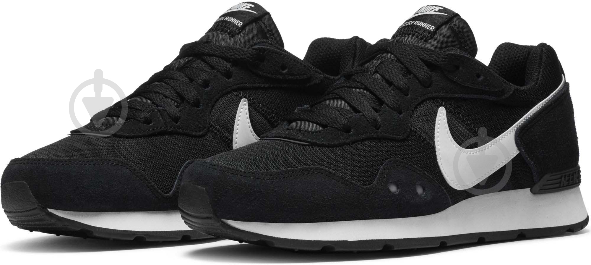 Кроссовки женские демисезонные Nike Venture Runner CK2948-001 р.38 черно-белые - фото 1