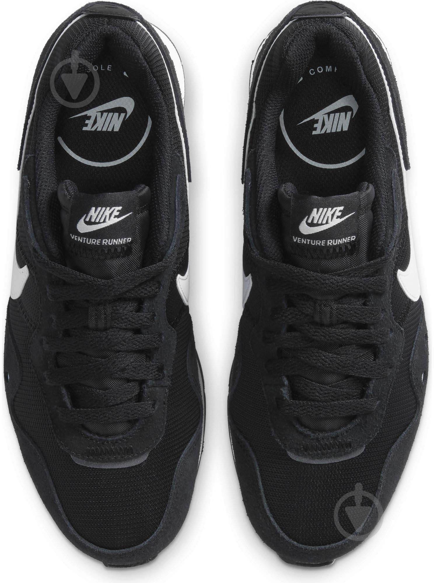 Кроссовки женские демисезонные Nike Venture Runner CK2948-001 р.38 черно-белые - фото 7