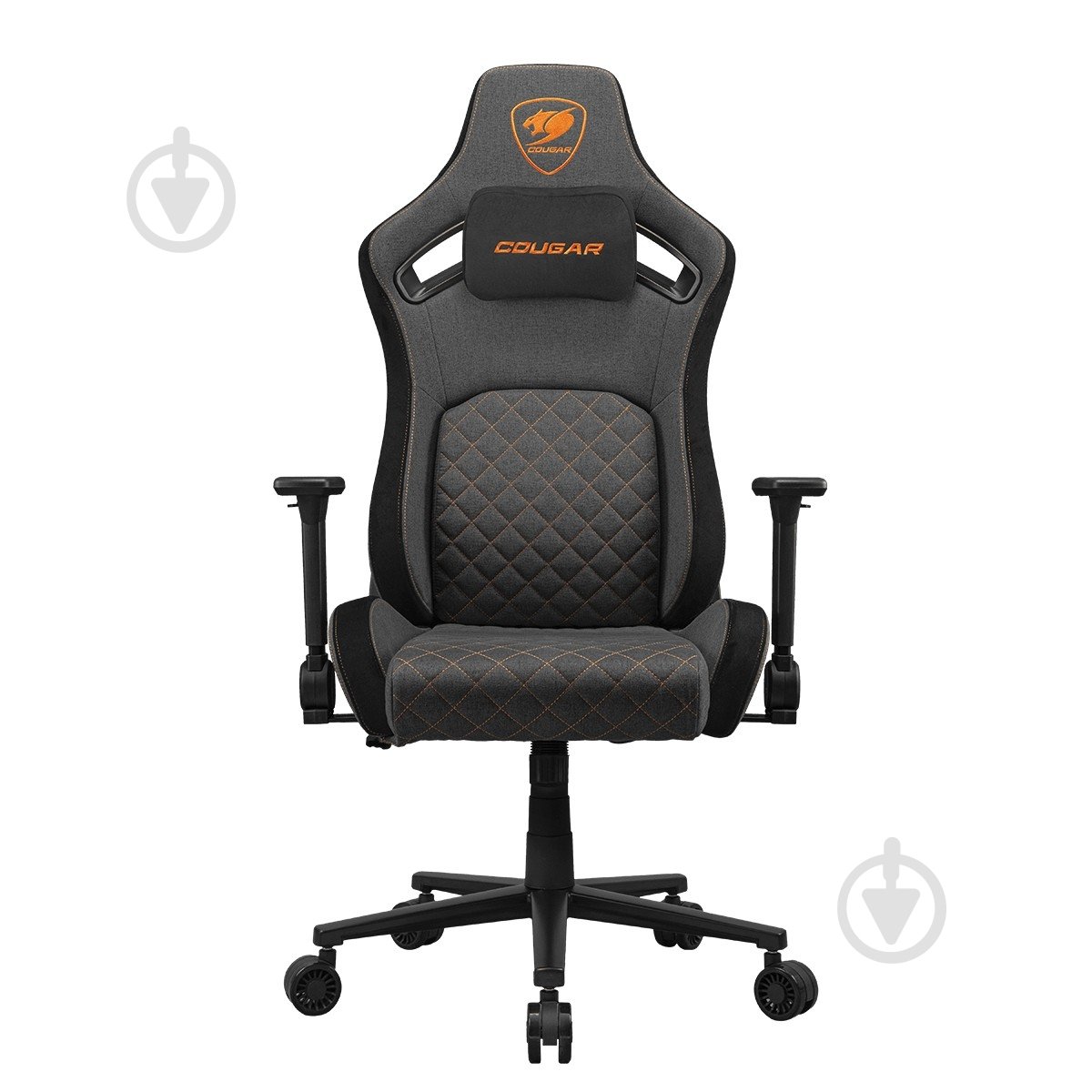 Кресло игровое Cougar DEFENSOR GRAY F - фото 1