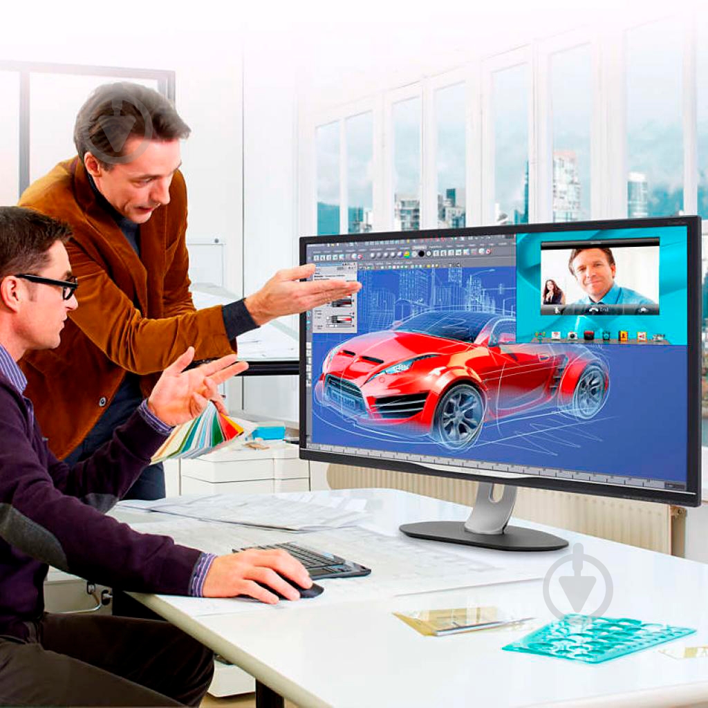 Монитор Philips 32" (BDM3270QP/01) - фото 6