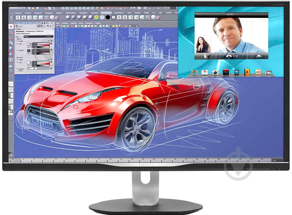 Монитор Philips 32" (BDM3270QP/01) - фото 1