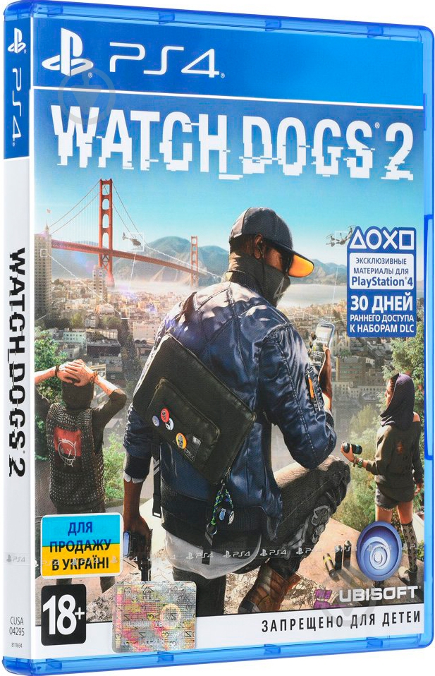 Игра Sony Watch Dogs 2 (PS4, русская версия) - фото 1