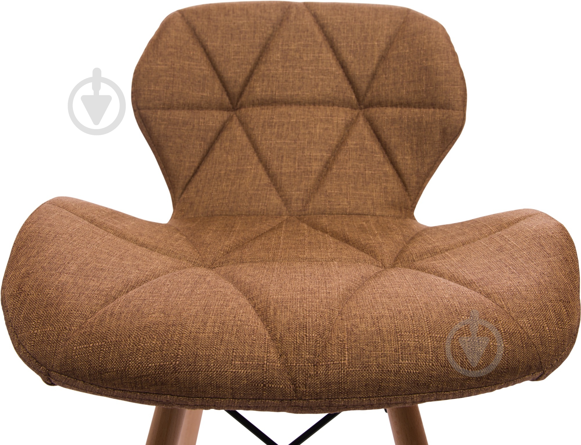 Стілець обідній GT Racer X-D28 Plus Fabric коричневий / бук - фото 6
