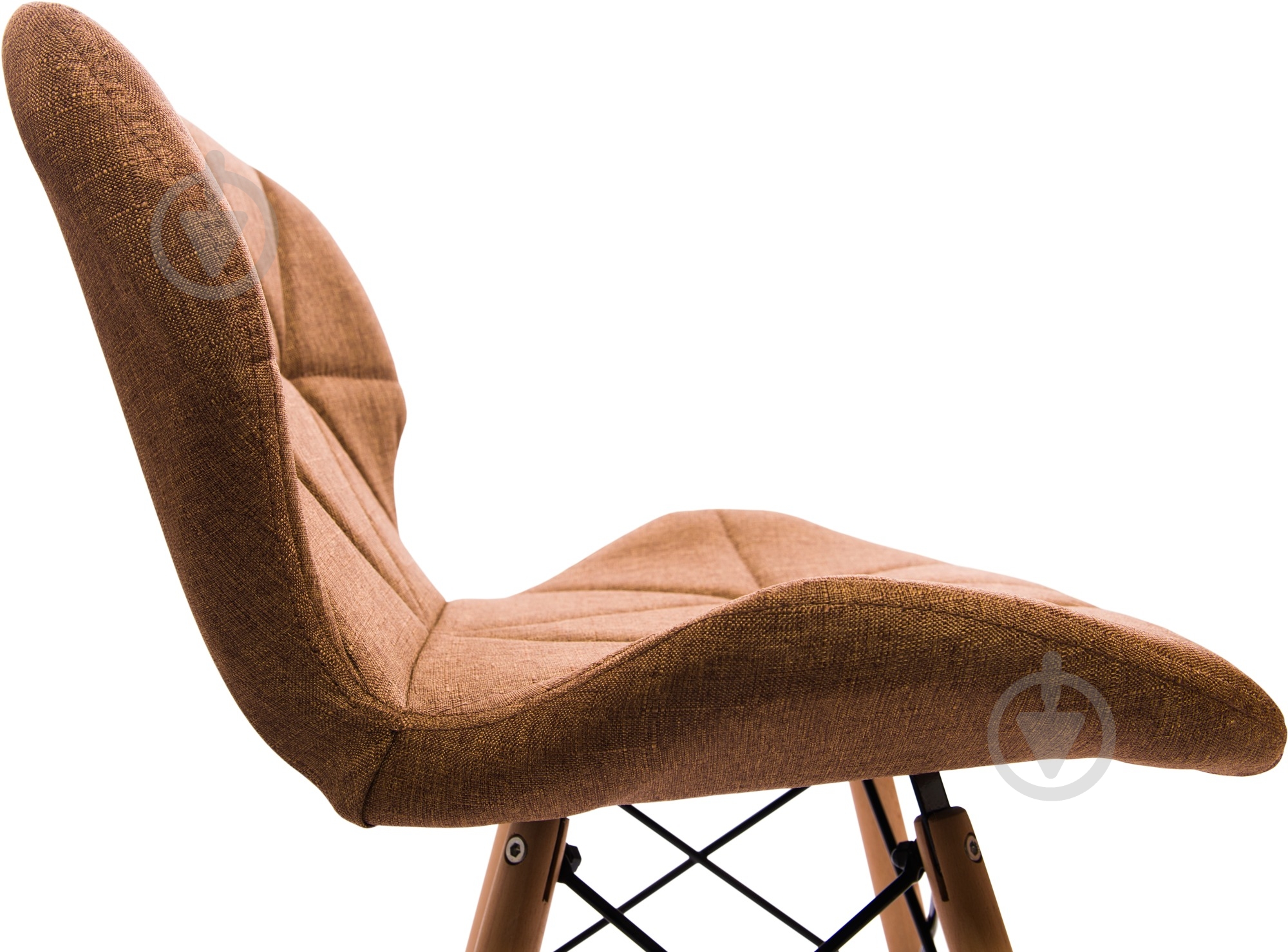 Стілець обідній GT Racer X-D28 Plus Fabric коричневий / бук - фото 7