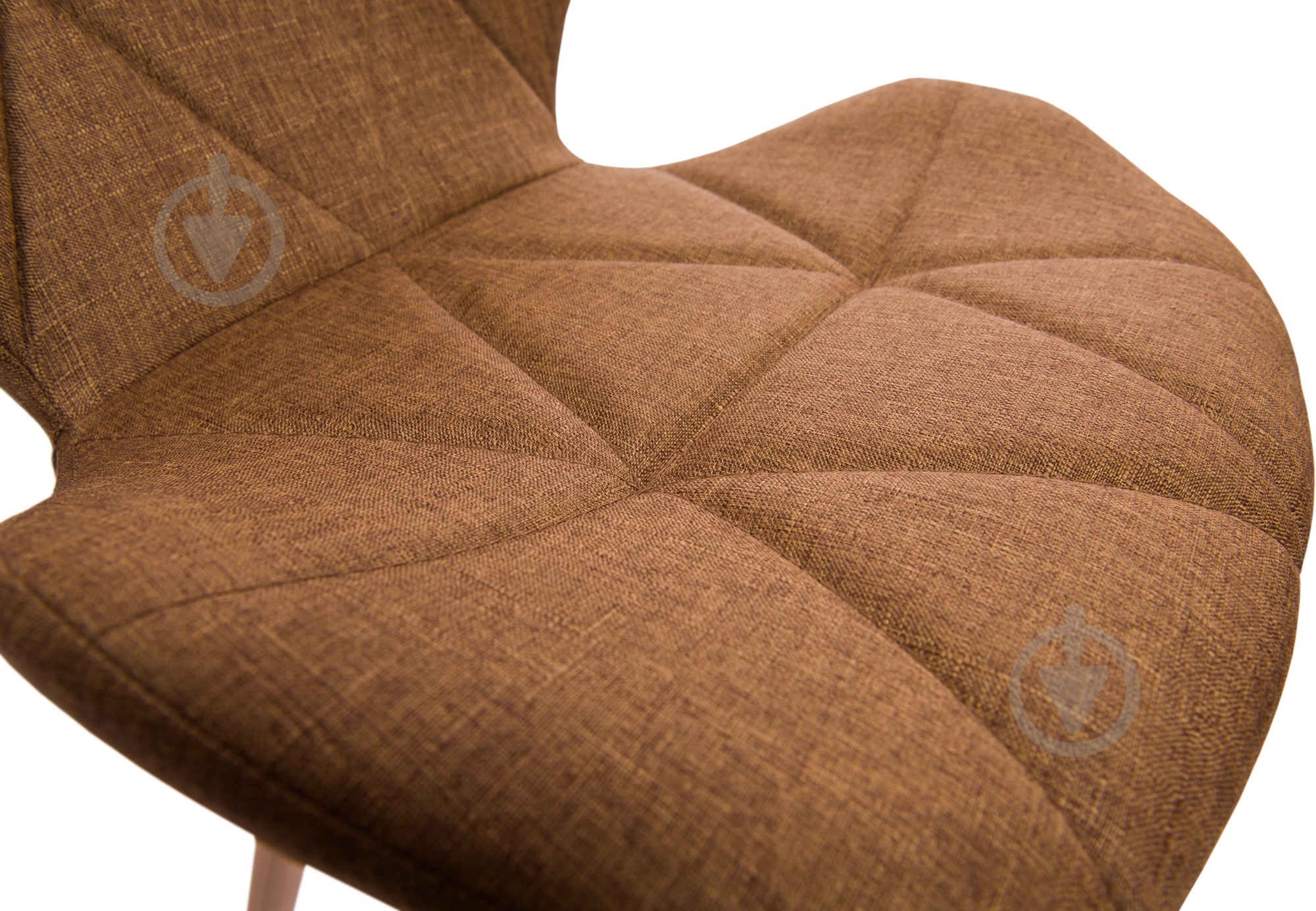 Стілець обідній GT Racer X-D28 Plus Fabric коричневий / бук - фото 8