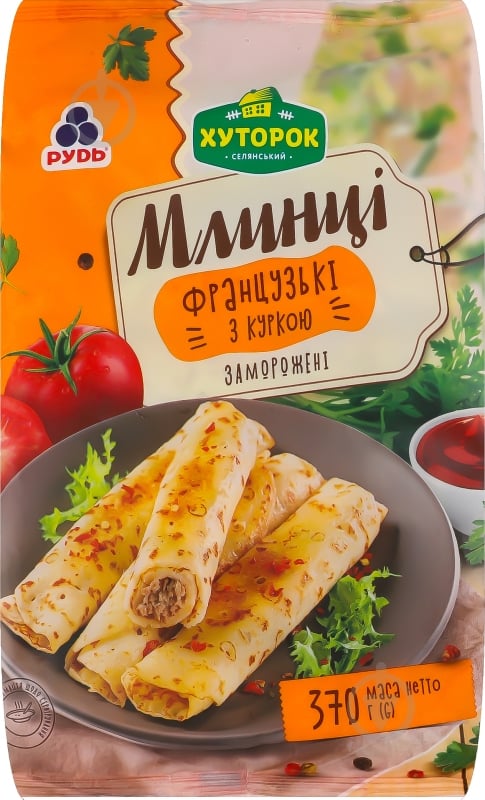 Блинчики замороженные Хуторок Хуторок Французские с курицей - фото 1