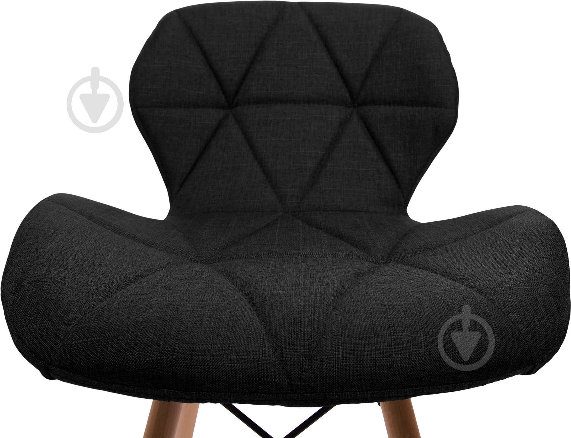 Стілець обідній GT Racer X-D28 Plus Fabric чорний / бук - фото 6