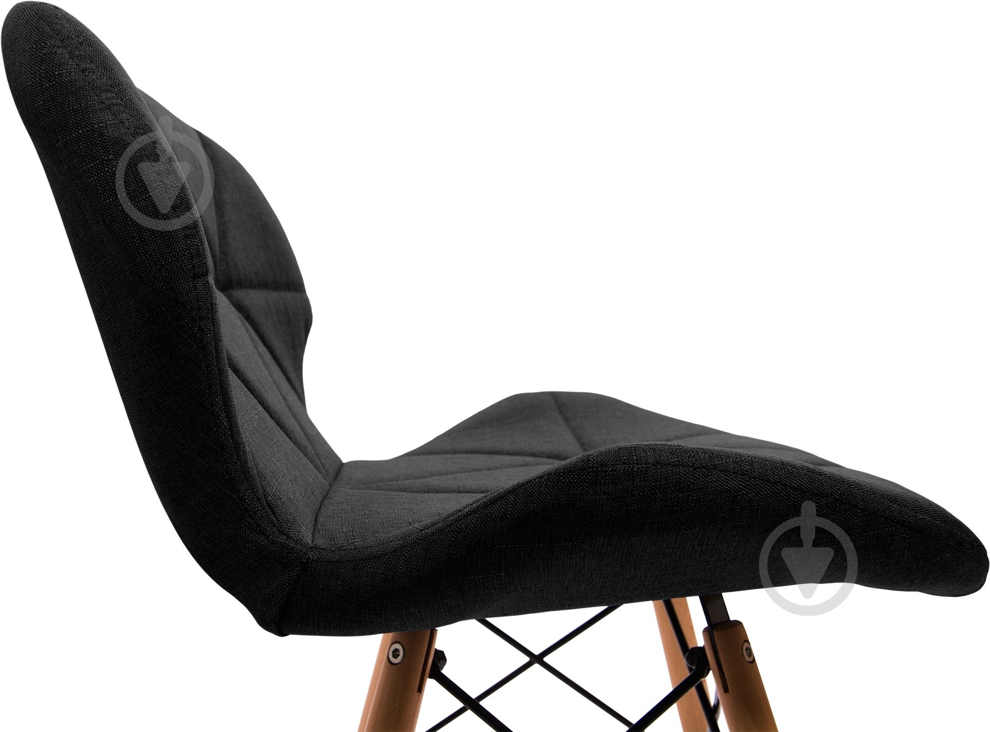 Стілець обідній GT Racer X-D28 Plus Fabric чорний / бук - фото 7