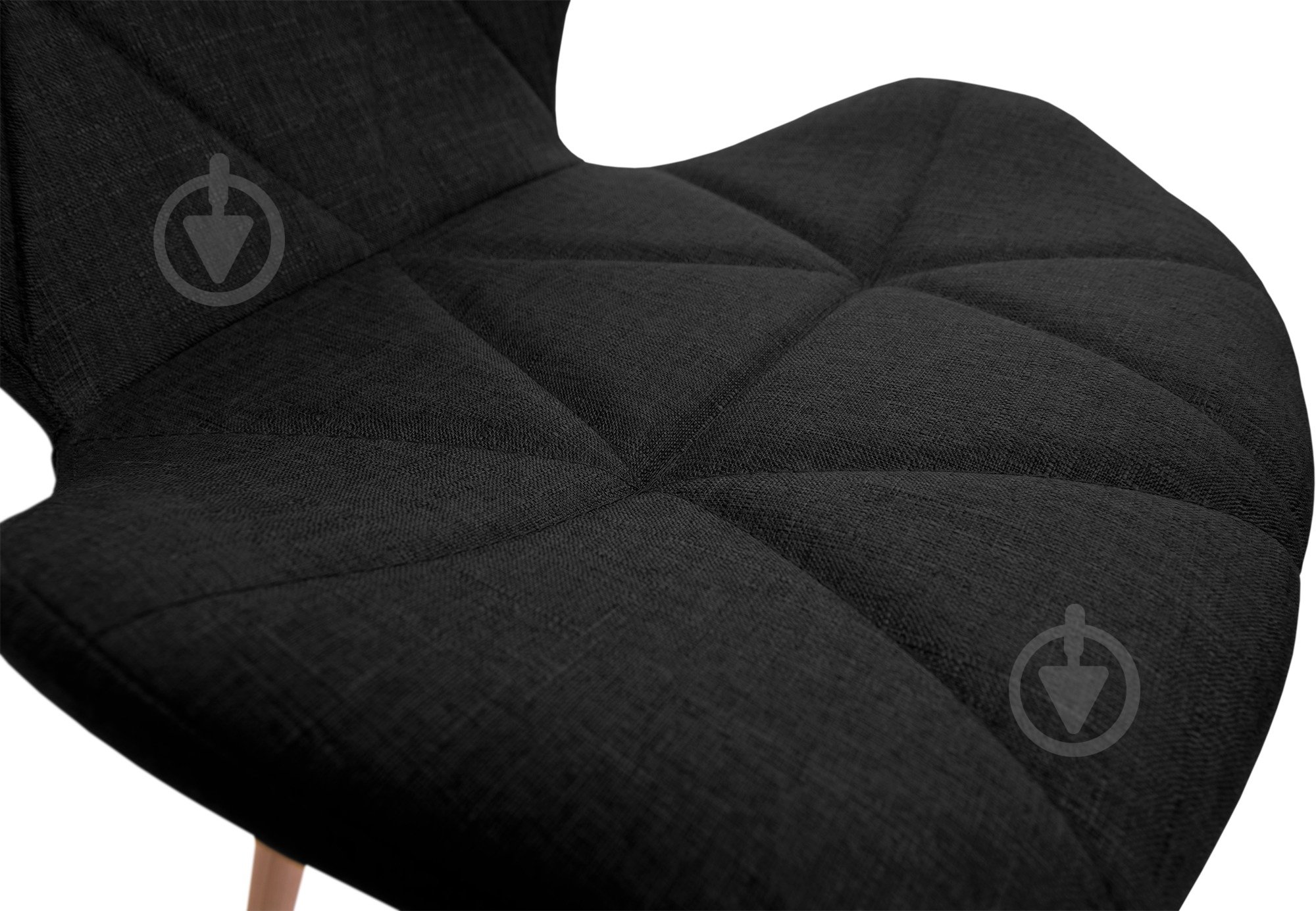 Стілець обідній GT Racer X-D28 Plus Fabric чорний / бук - фото 8