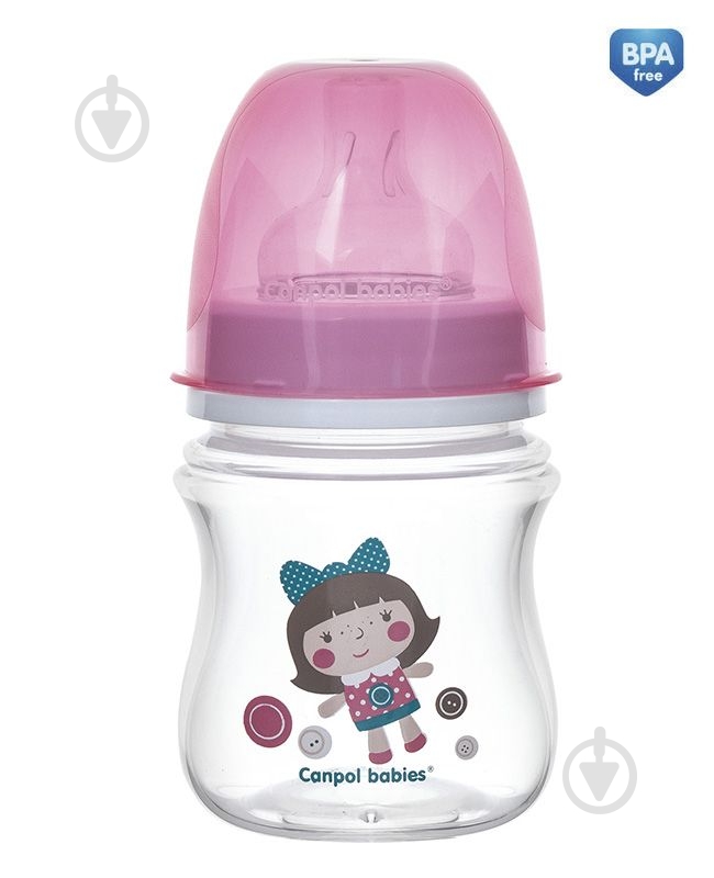 Пляшка Canpol Babies Easystart - Toys 120 мл 35/220_pin - фото 1
