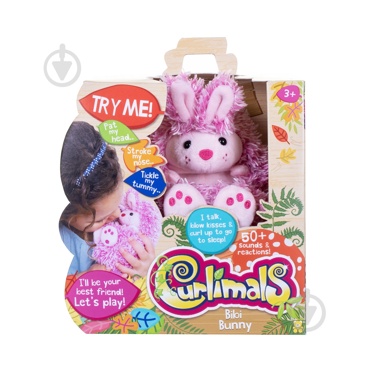 Игрушка интерактивная CURLIMALS Кролик Биби 3709 - фото 1 Игрушка интерактивная CURLIMALS Кролик Биби 3709 - фото 1