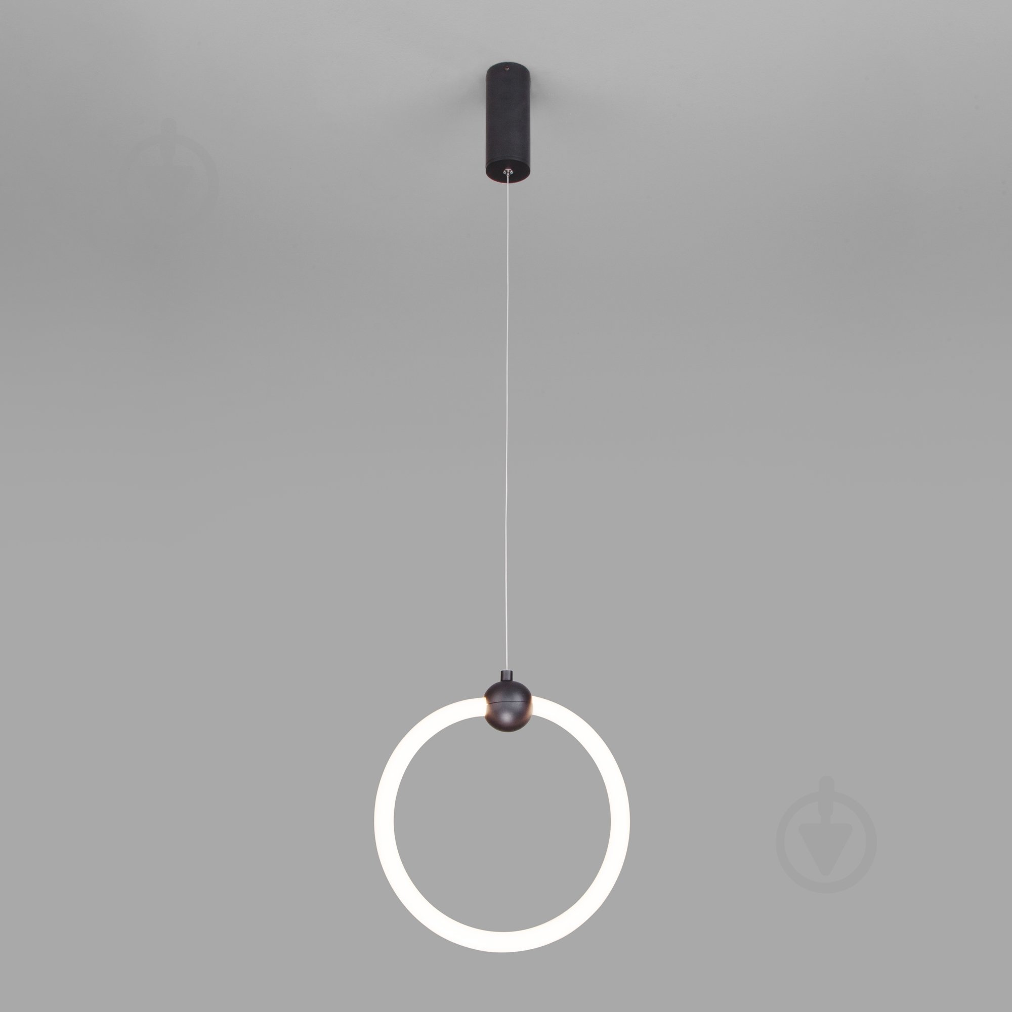 Світильник підвісний Strotskis Rim 15 Вт чорний 90166/1 (чорний) - фото 1