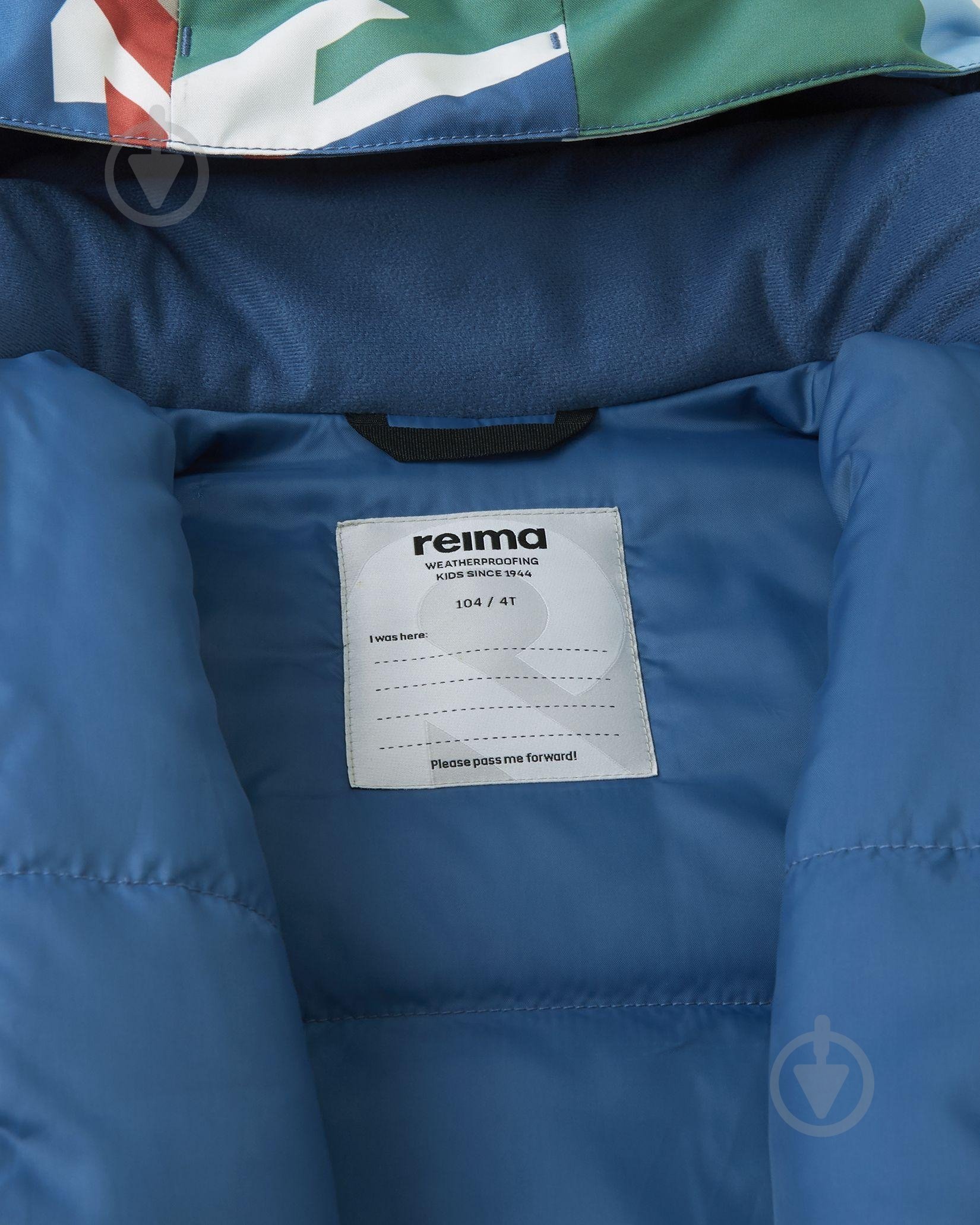 Куртка для мальчиков Reima Marttila р.116 синий 5100363B-67A8 - фото 7 Куртка для мальчиков Reima Marttila р.116 синий 5100363B-67A8 - фото 7