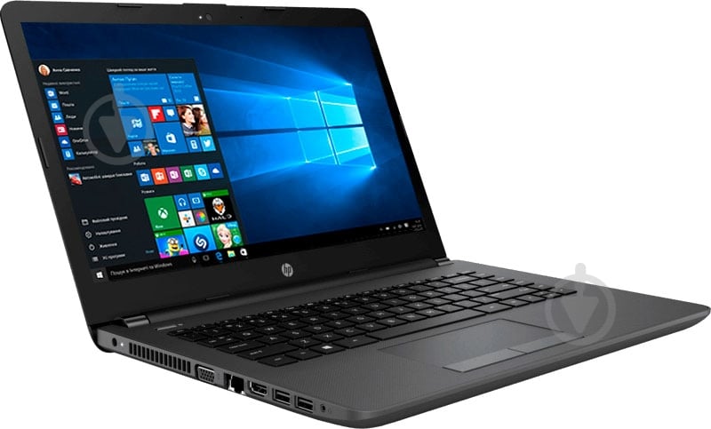 Ноутбук HP 240 G6 14" (4WU35EA) grey - фото 3