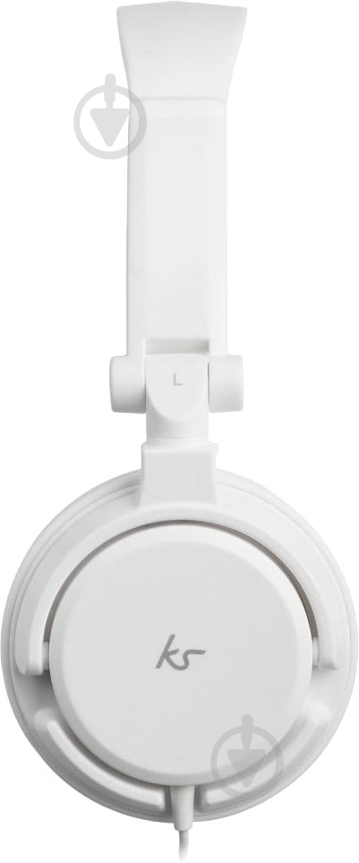 Гарнитура KitSound iD Headphones with Microphone and Multi-function Button white - фото 3