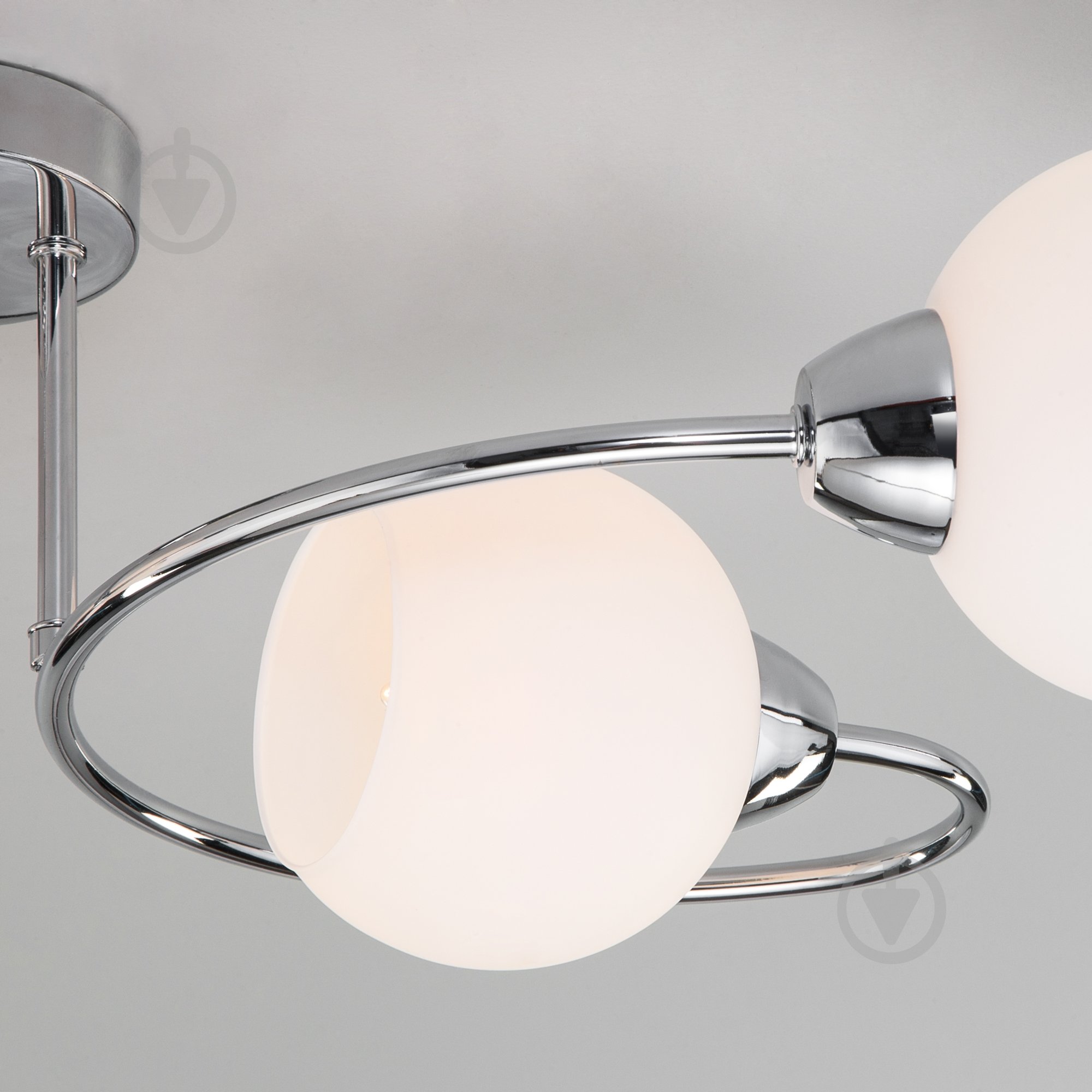 Люстра потолочная Strotskis Tulia 4x40 Вт E27 хром 30136/4 - фото 2