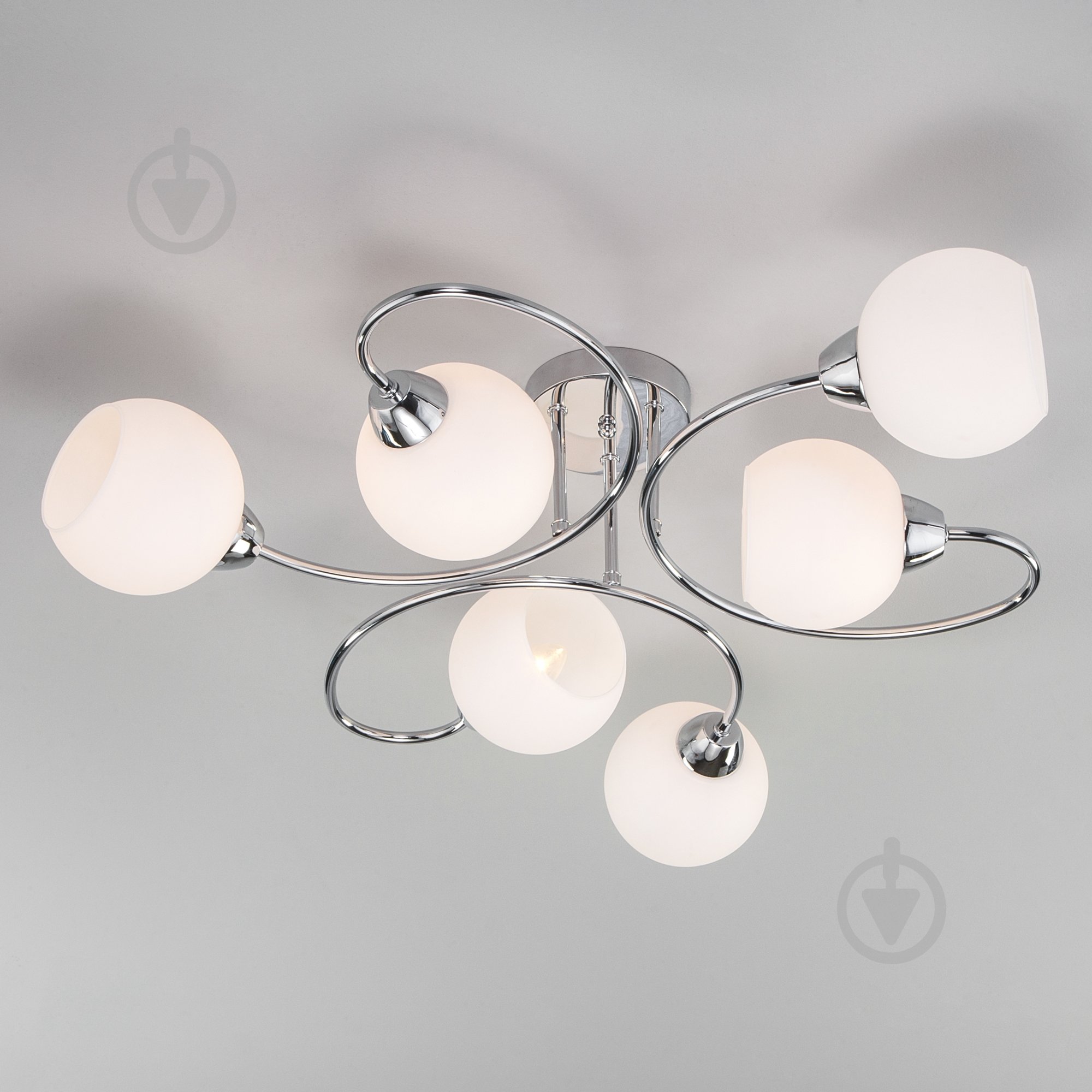 Люстра потолочная Strotskis Tulia 6x40 Вт E27 хром 30136/6 - фото 1 Люстра потолочная Strotskis Tulia 6x40 Вт E27 хром 30136/6 - фото 1