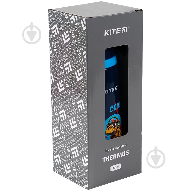 Термос детский KITE Cool 350 мл синий - фото 2 Термос детский KITE Cool 350 мл синий - фото 2