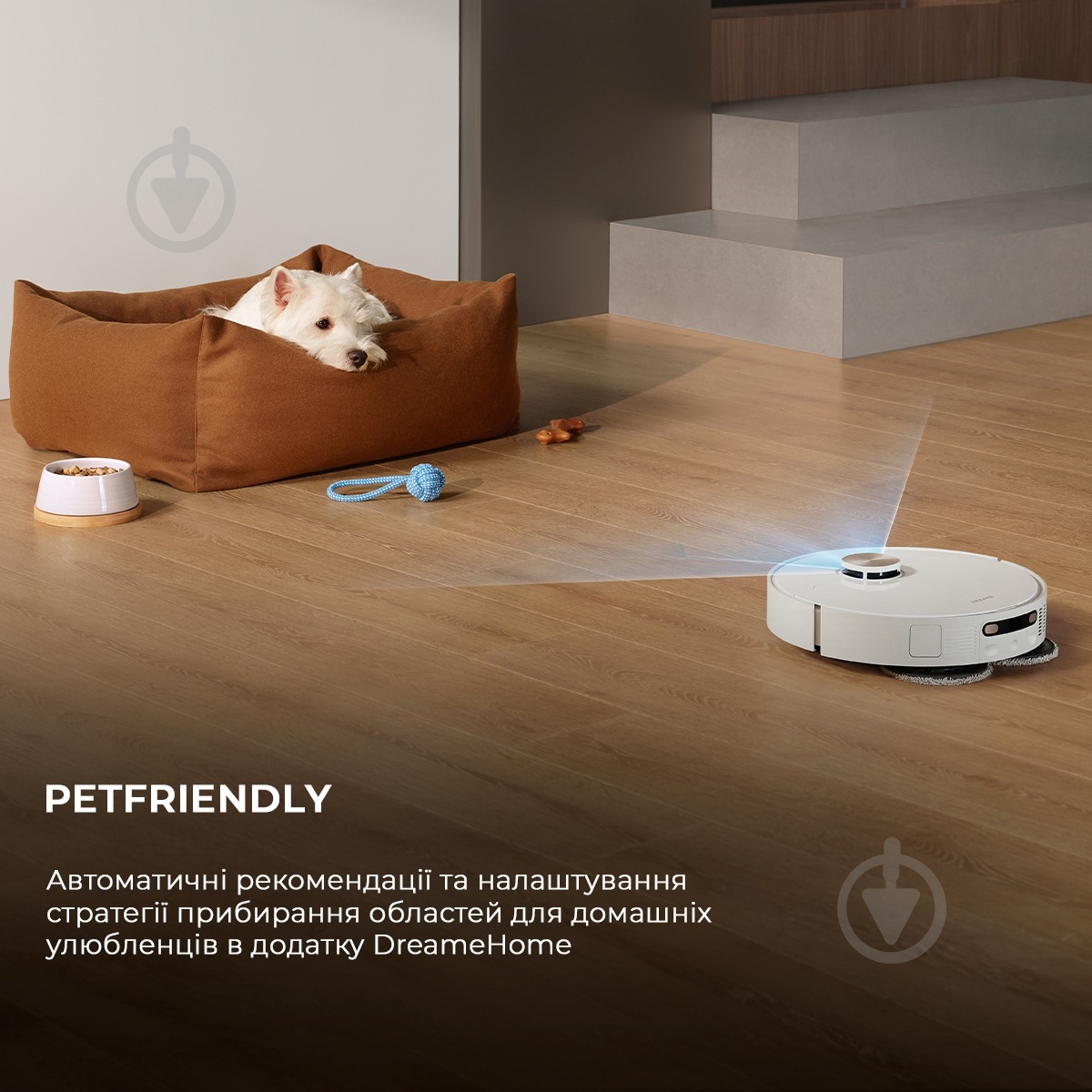 Робот-пылесос моющий DREAME Bot X40 Ultra Complete (RLX63CE-2-Wh) white - фото 7 Робот-пылесос моющий DREAME Bot X40 Ultra Complete (RLX63CE-2-Wh) white - фото 7