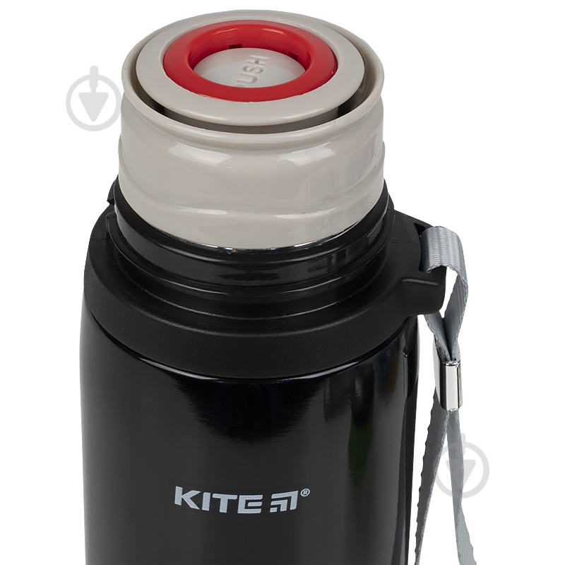 Термос детский KITE Fine 350 мл черный - фото 4