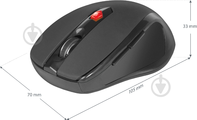 Мышь Defender Ultra MM-315 black (Ultra MM-315) - фото 6 Мышь Defender Ultra MM-315 black (Ultra MM-315) - фото 6