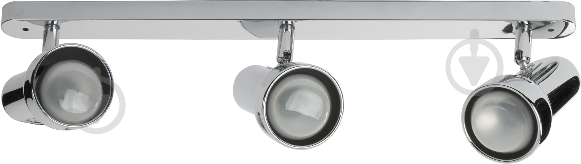 Спот Feron RAD63-3 R63 3x60 Вт E27 хром - фото 1