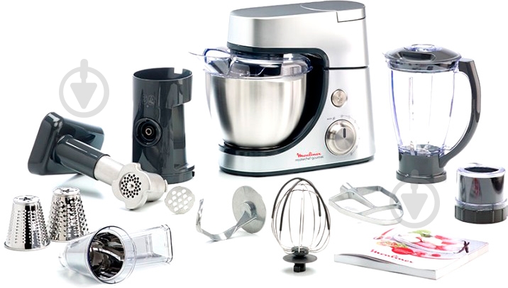 Кухонная машина Moulinex QA503DB1 - фото 4 Кухонная машина Moulinex QA503DB1 - фото 4