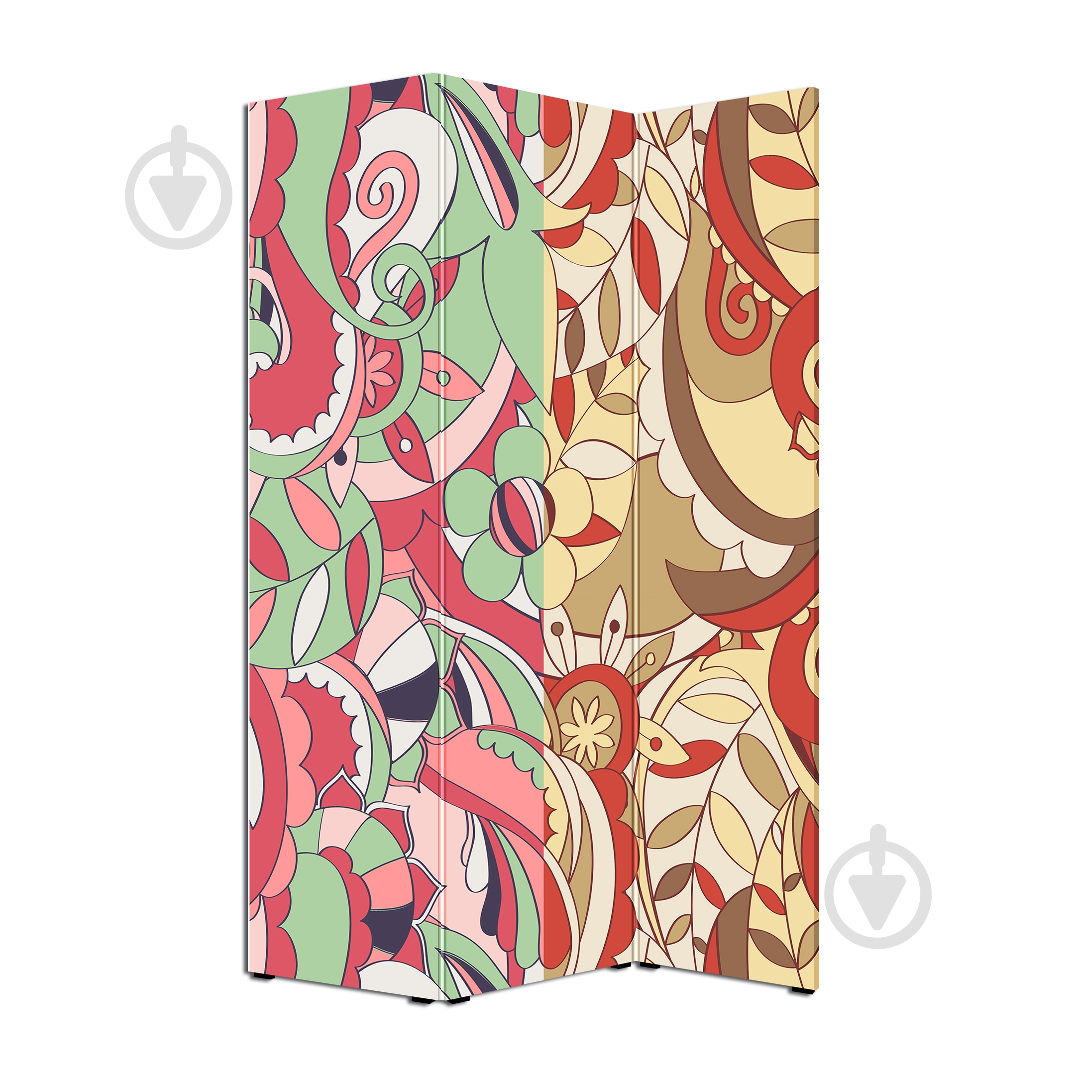 Ширма Теамо Патерн 2 1750x1150x20 мм разноцветный - фото 2 Ширма Теамо Патерн 2 1750x1150x20 мм разноцветный - фото 2