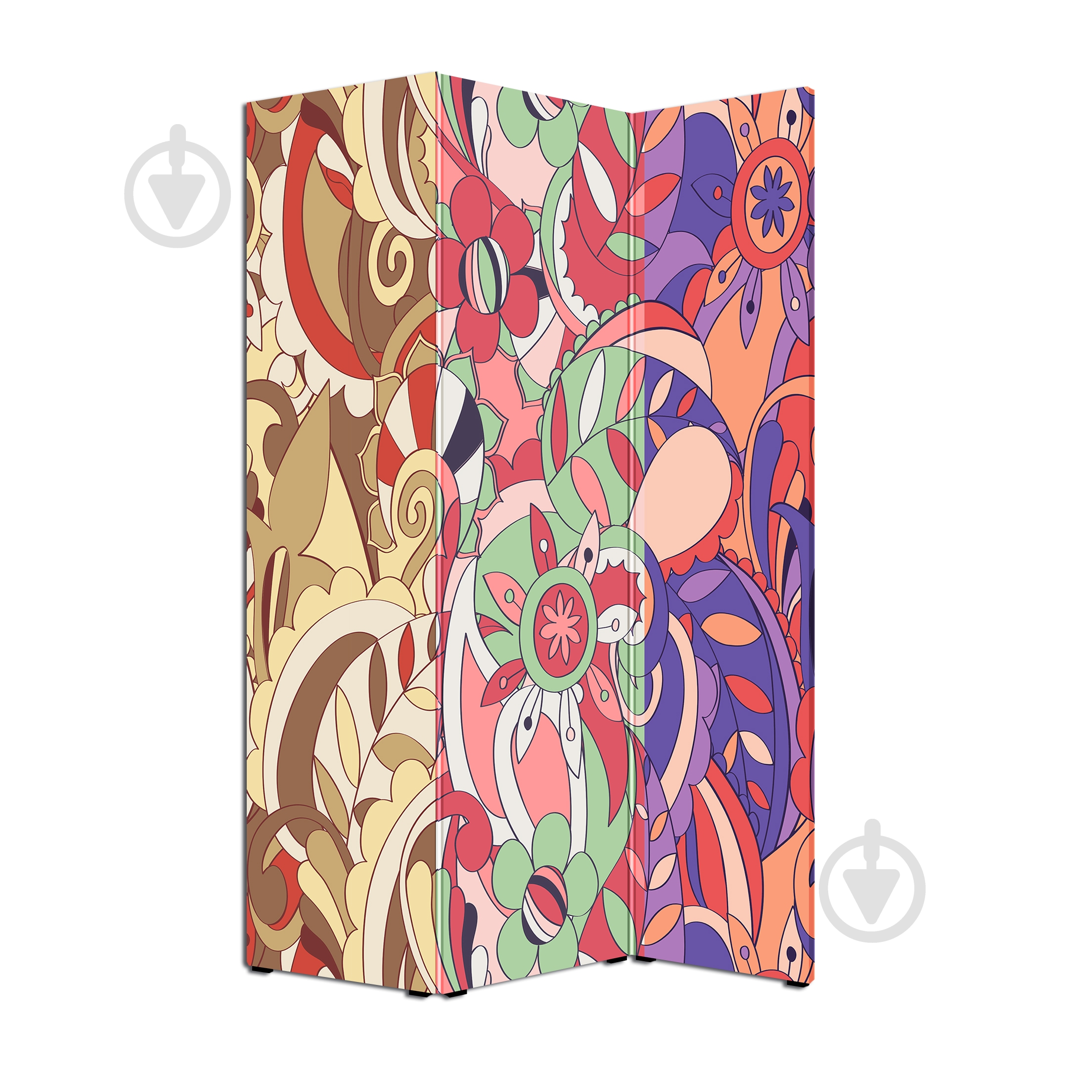 Ширма Теамо Патерн 3 1750x1150x20 мм фиолетовый - фото 3 Ширма Теамо Патерн 3 1750x1150x20 мм фиолетовый - фото 3