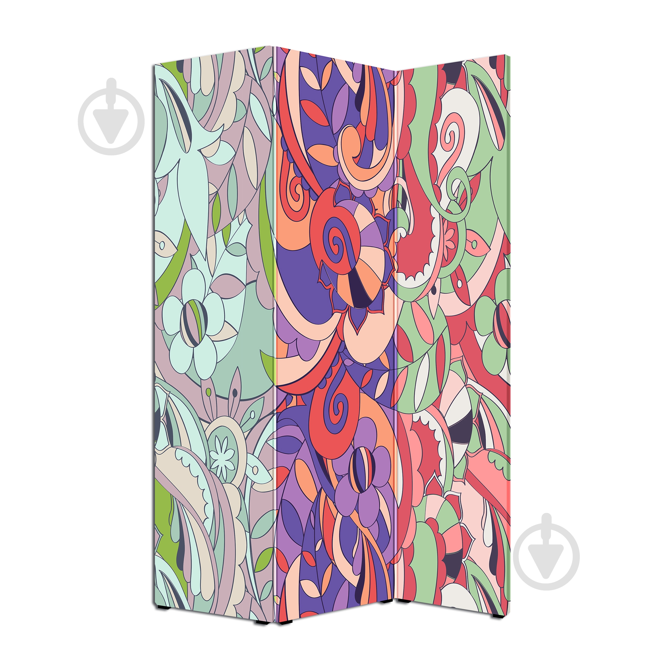 Ширма Теамо Патерн 3 1750x1150x20 мм фиолетовый - фото 2 Ширма Теамо Патерн 3 1750x1150x20 мм фиолетовый - фото 2