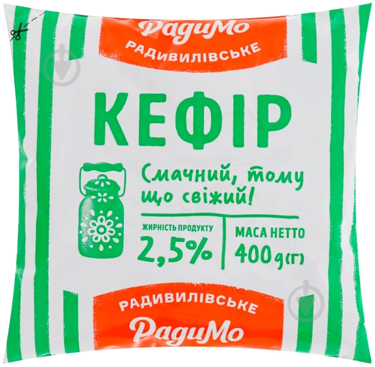 Кефир ТМ РадиМо 2,5% 400 г - фото 1