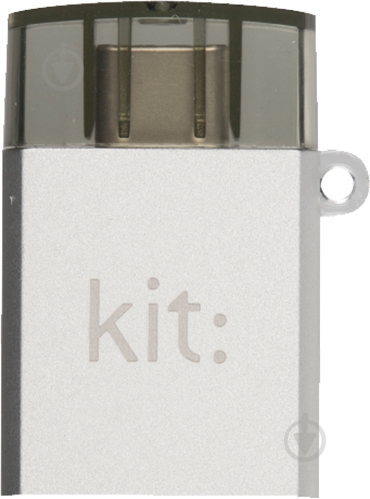 Адаптер Kit USB Type-C – USB серебряный (CADPSL) Adaptor Premium - фото 1