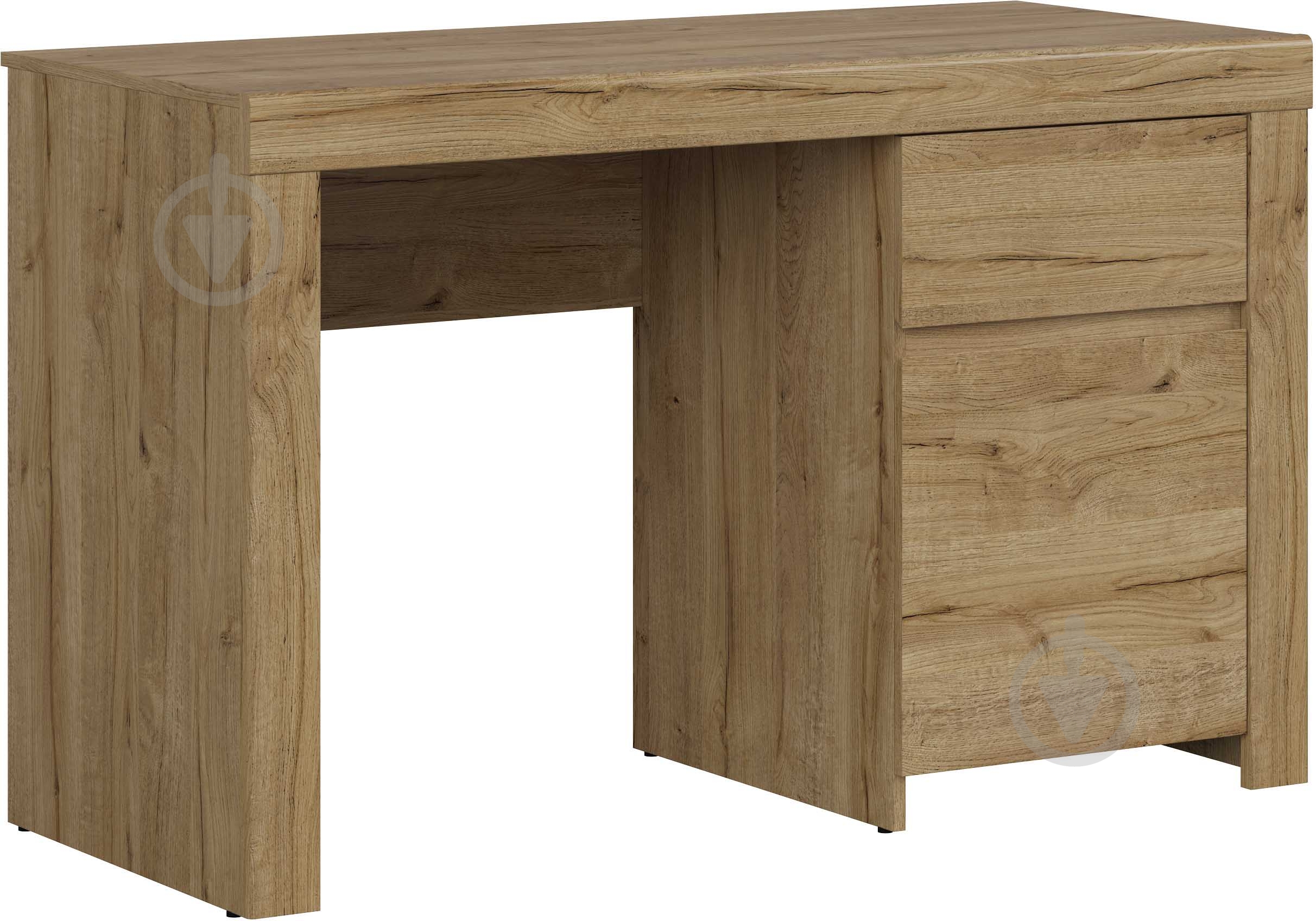 Стол письменный BRW Holten 1д1ш 815х1302х565 мм лиственница сибиу белая/(S493-BIU1D1S-DWF) - фото 2 Стол письменный BRW Holten 1д1ш 815х1302х565 мм лиственница сибиу белая/(S493-BIU1D1S-DWF) - фото 2