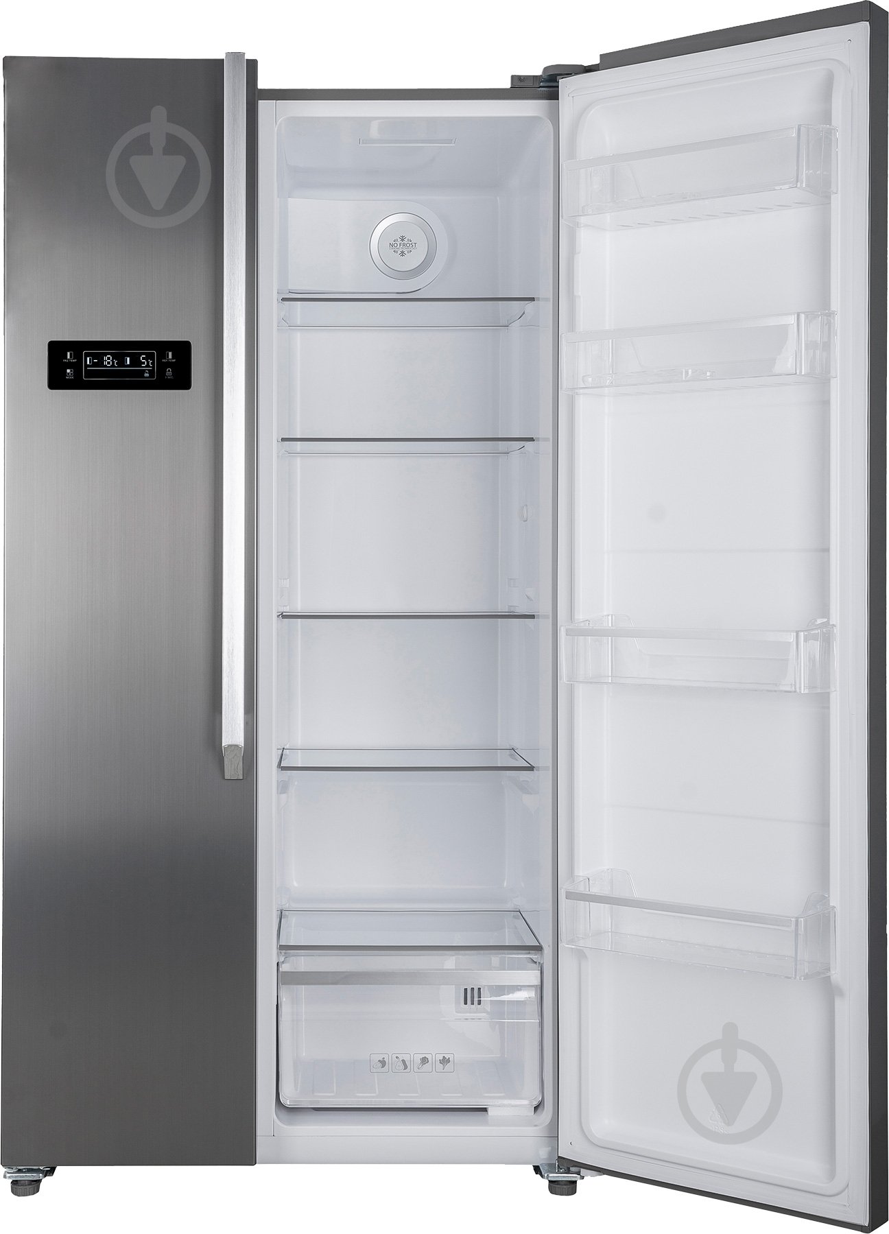 Холодильник Ergo SBS-521 S - фото 8 Холодильник Ergo SBS-521 S - фото 8