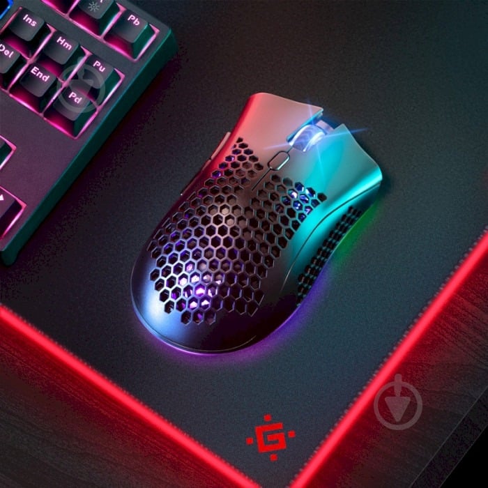 Мышь Defender Warlock GM-709L RGB black (52709) - фото 8 Мышь Defender Warlock GM-709L RGB black (52709) - фото 8