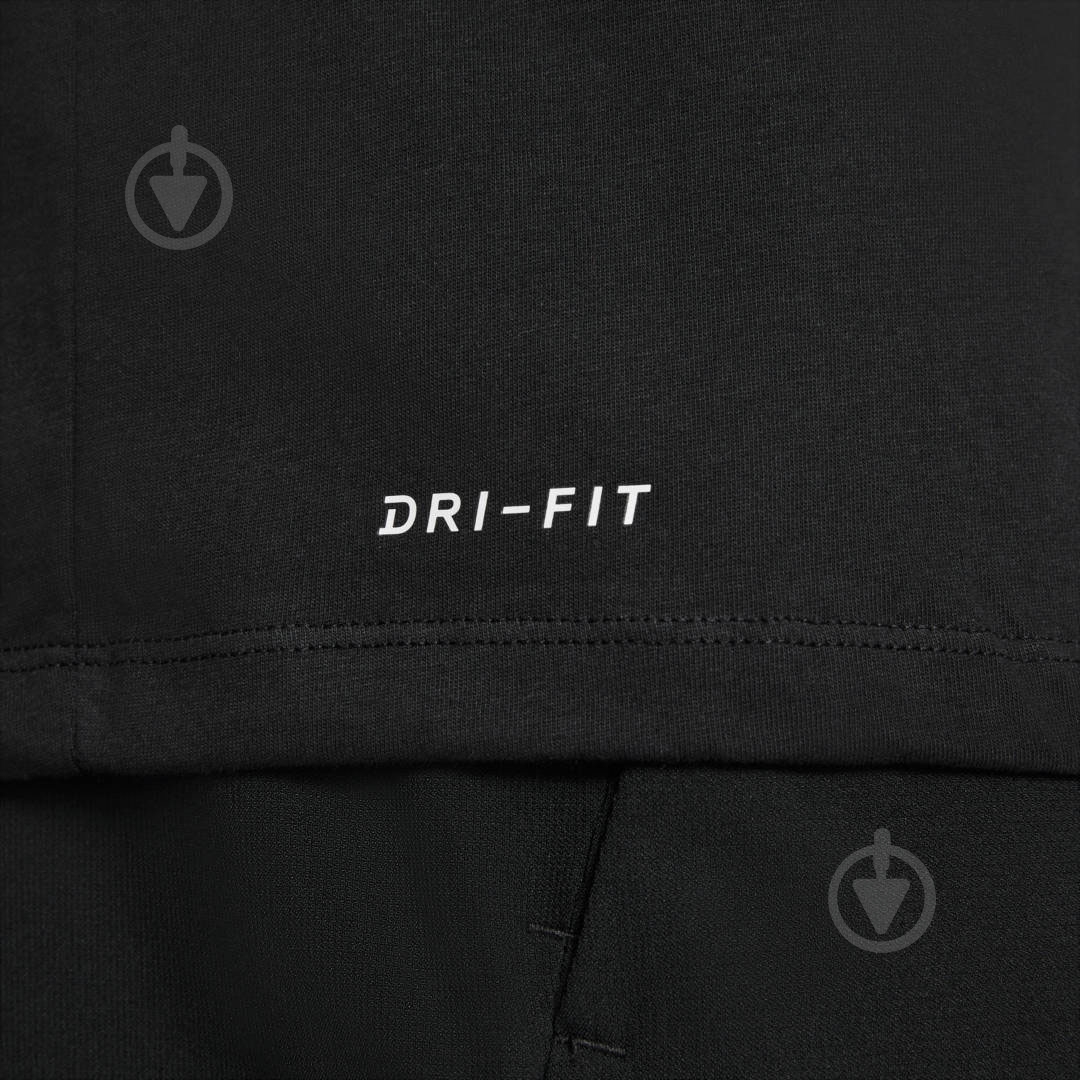 Футболка Nike M NK DF TEE DFC CREW SOLID AR6029-010 черный - фото 9