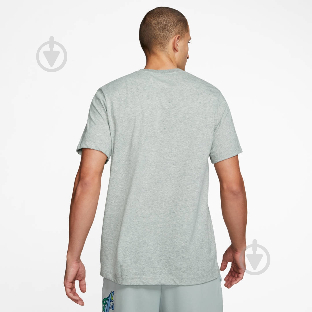 Футболка Nike M NK DRY TEE DFCT FTW HOOK CQ6558-063 р.XL серый - фото 3