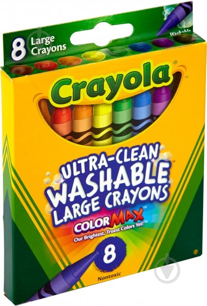 Мел восковый 8 шт. (256317.012) Crayola - фото 2