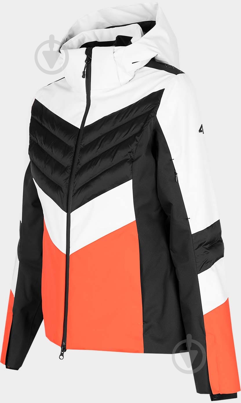 Куртка женская демисезонная 4F WOSKI JACKET KUDN011A H4Z22-KUDN011A-62N р.XL черно-белая - фото 3 Куртка женская демисезонная 4F WOSKI JACKET KUDN011A H4Z22-KUDN011A-62N р.XL черно-белая - фото 3